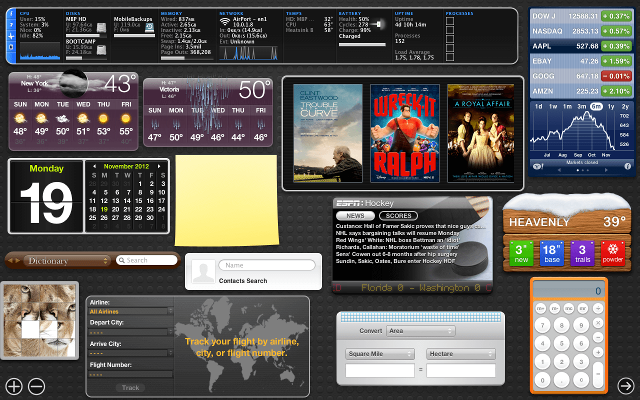 Dashboard 预览